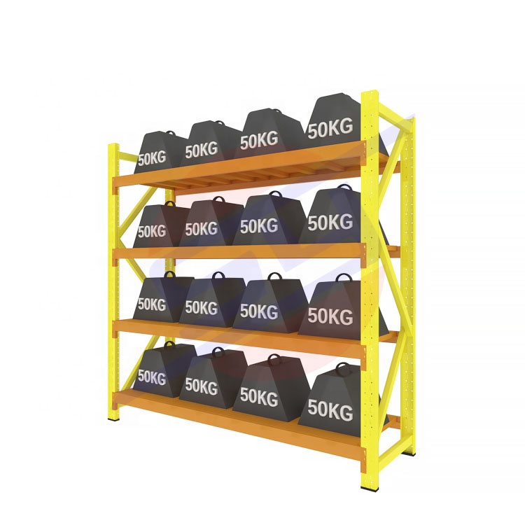Metal Steel Adjustable Multi-Layer Medium Duty VNA Pallet Rack Durable Boltless Stacking Shelves
