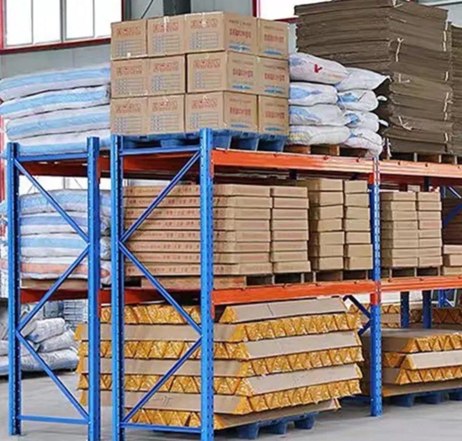 Sanyang Adjustable Heavy Warehouse Shelves Space-Optimized Goods and Storage Equipment Warehouse Steel Adjustable Shelves
