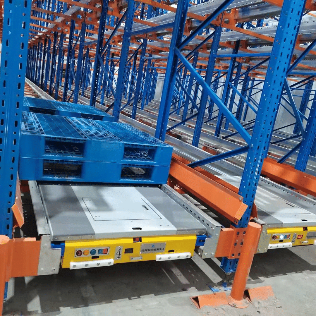 Heavy Duty  Shuttle Pallet Racking System Full Pallet Racking System Drive in Pallet Racking OEM
