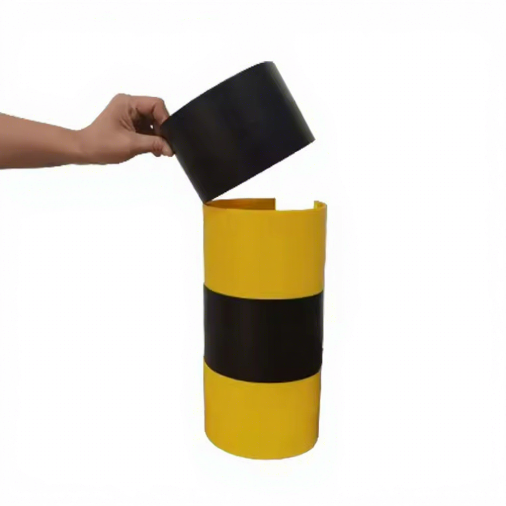 High Quality Plastic Light Weight Stackable Easy to Install Shock Absorbing Protective Upright Shelves Protector