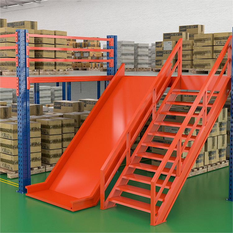 Factory Multi-layer Loft Type Shelves Bulk Storage Steel Platform Mezzanine Rack