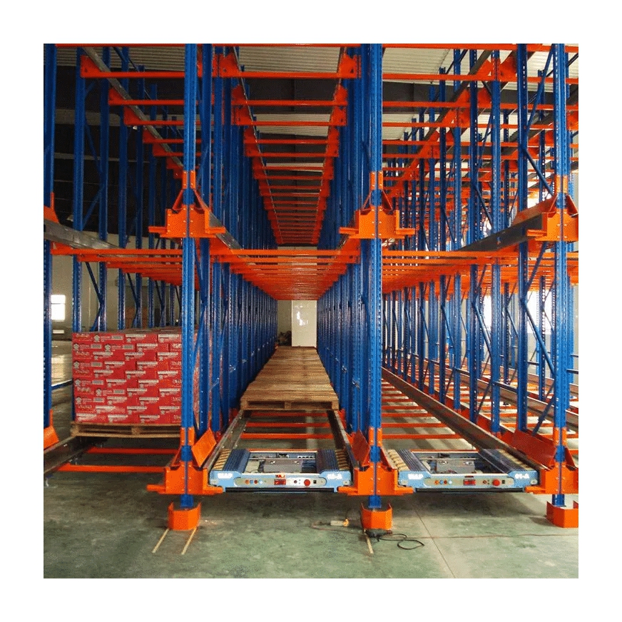 Heavy Duty  Shuttle Pallet Racking System Full Pallet Racking System Drive in Pallet Racking OEM