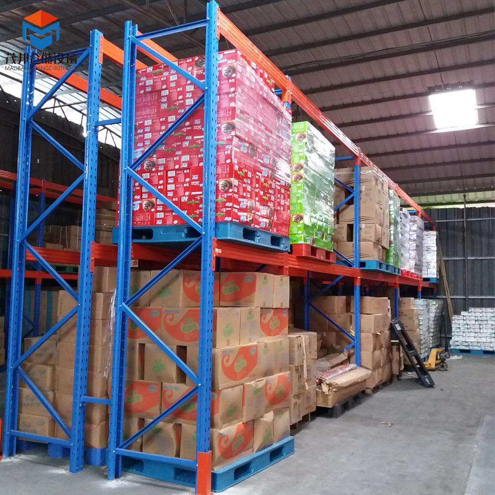 Sanyang Heavy-Duty Pallet Shelf Thickened Iron Frame Steel Laminate Warehouse Storage Beams Stacking Racks & Shelves