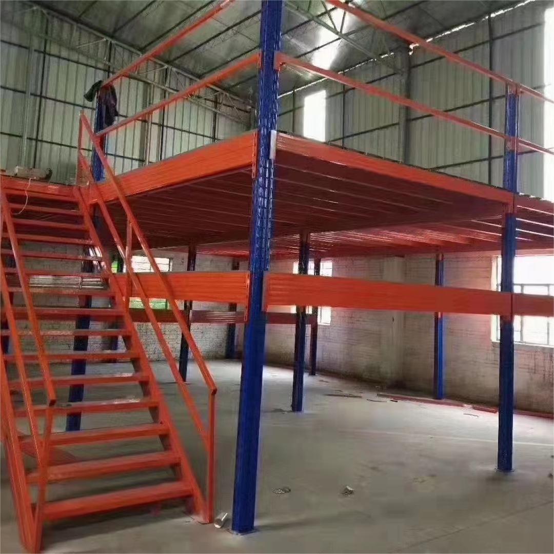 Factory Multi-layer Loft Type Shelves Bulk Storage Steel Platform Mezzanine Rack