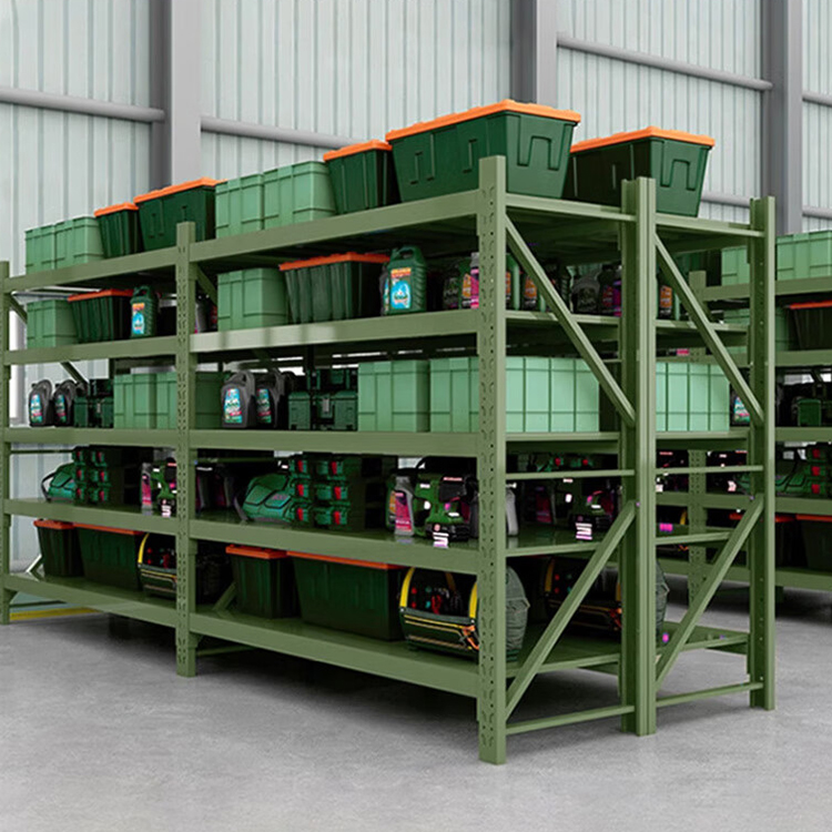 Low Price Shelving Adjustable Metal Boltless Shelving and Racking Warehouse Storage Medium Metal Racking Shelving
