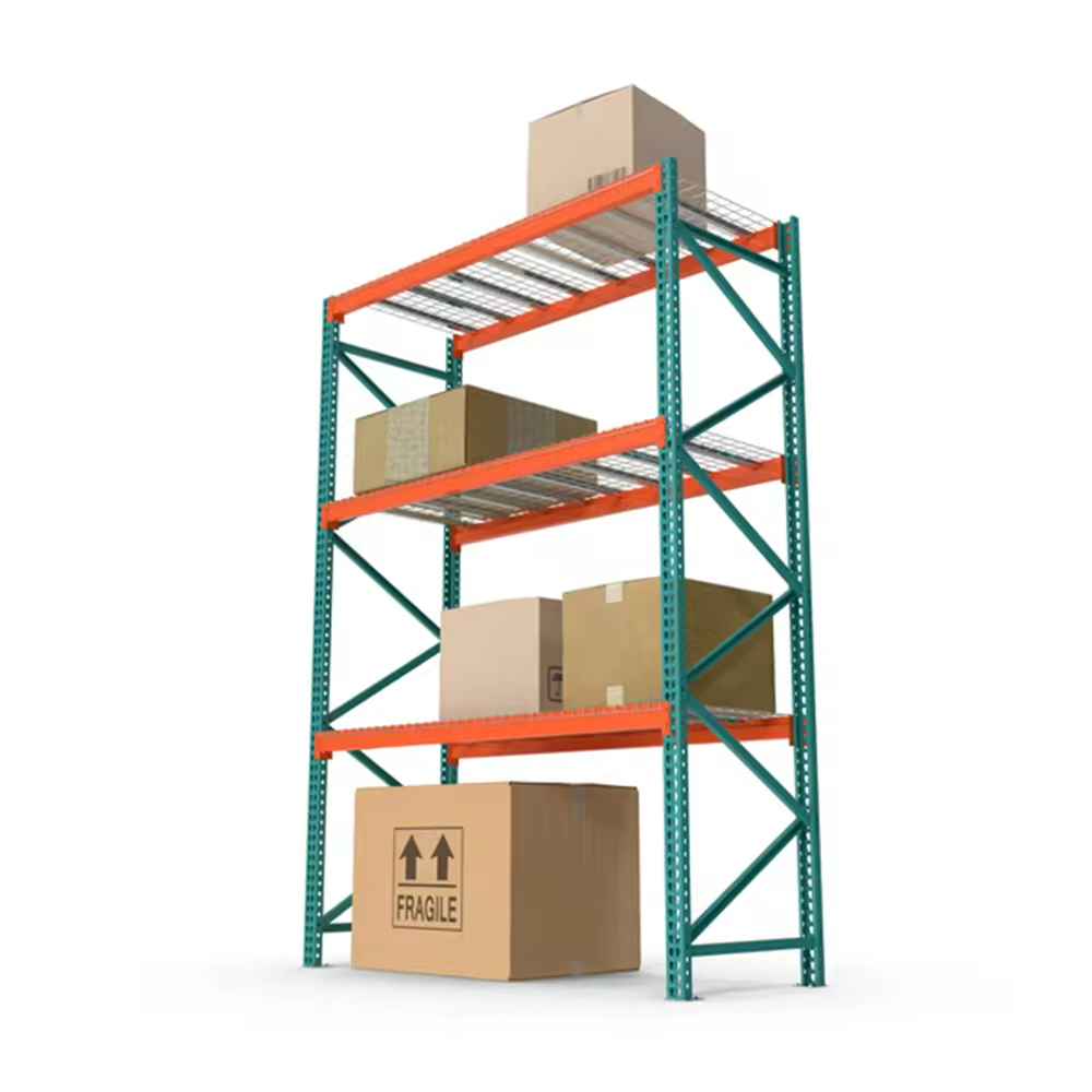 Medium Storage RackingAdjustable Metal Boltless RackingCustomized Warehouse Storage Racking Systems