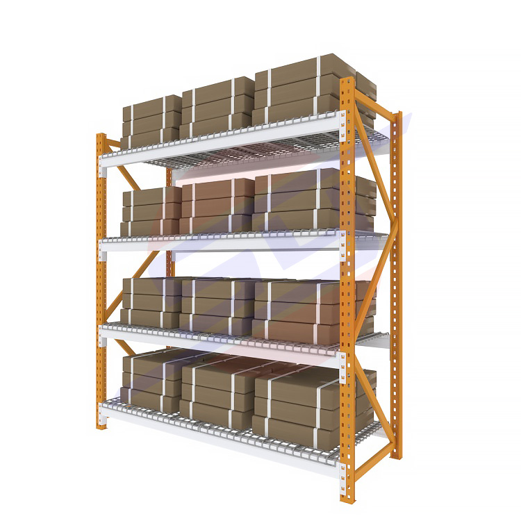 Wholesale Heavy Duty Steel Shelves 800kg Load Capacity Thickened Metal Rustproof and Corrosion Protected Pallet Racking