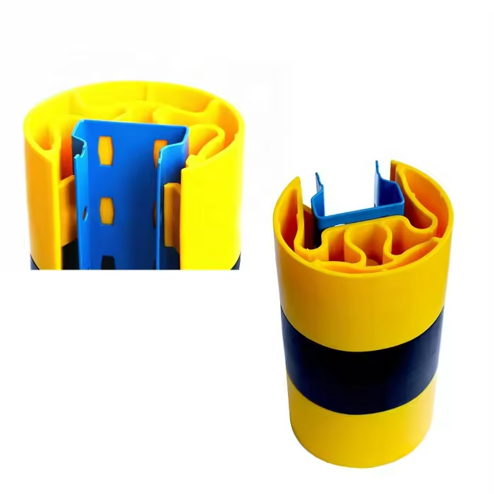 Sanyang Warehouse Pallet Rack Upright Corner Protector Plastic Rack Post Guard Column Protector