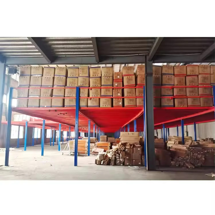 Heavy Duty Mezzanine Floor Racking System for Warehouse | 300~1000kg/m² Load | Free Design Support