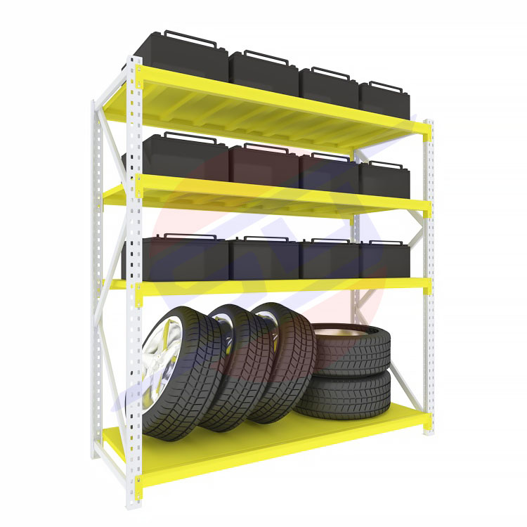 High Quality Racking Metal Steel Rustproof Easy to Install Removable Stacking Rack for Garage Tire Storage