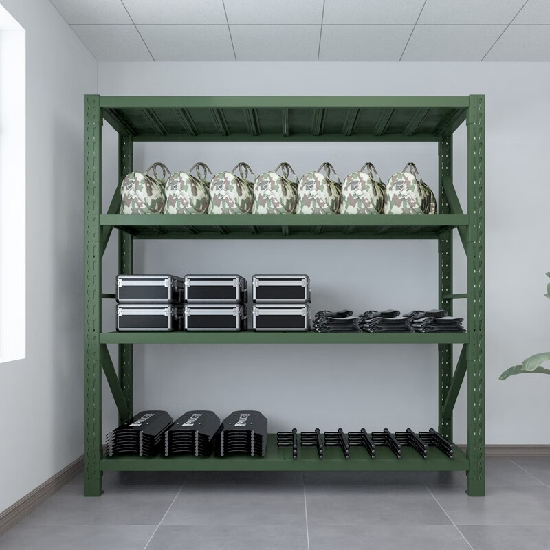 Customized Adjustable Stacking Racks Shelves Goods Pallet Light Metal Warehouse Metal Shelving Medium Duty Shelf