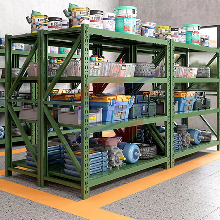 Corrosion-Resistant Steel Metal Pallet Shelf Industrial Beam Racking for Hot Storage Garage Logistics Storage Racks