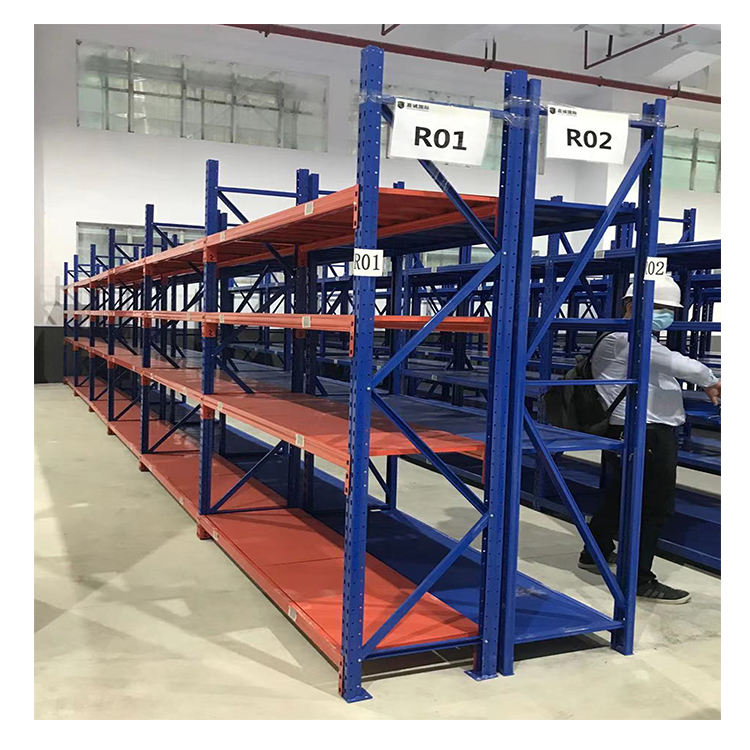 Sanyang Heavy-Duty Pallet Shelf Thickened Iron Frame Steel Laminate Warehouse Storage Beams Stacking Racks & Shelves