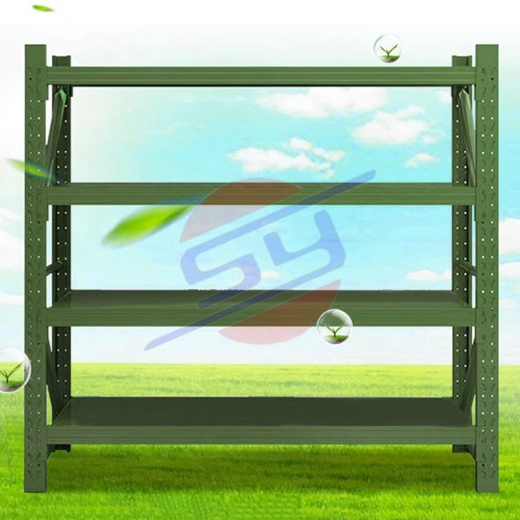 Heavy-Duty Steel and Metal Warehouse Pallet Racking Systems Support Beam Warehouse Storage