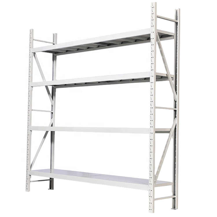 100KG Steel Light Warehouse Storage Shelves Each Floor Electrostatic Adsorption Spraying Garage Shelves Stacking Racks Shelves