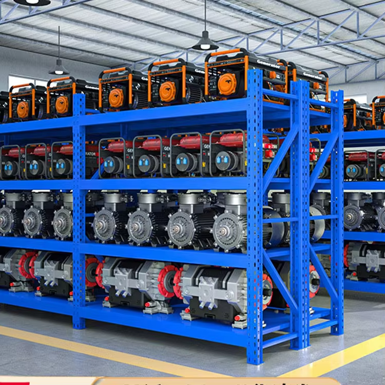 Customized Size Warehouse Racks Heavy Duty Storage Shelves Longspan Shelf for Warehouse and Industrial Steel Goods Shelf