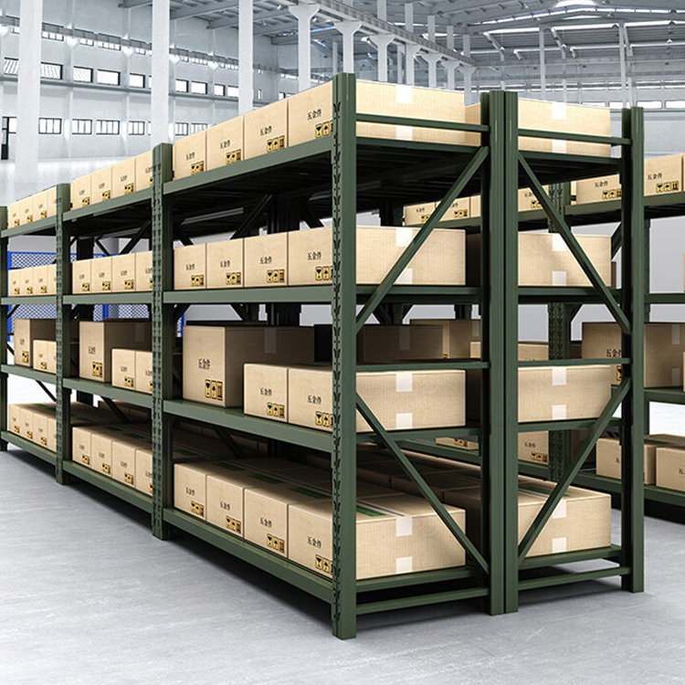 Low Price Shelving Adjustable Metal Boltless Shelving and Racking Warehouse Storage Medium Metal Racking Shelving