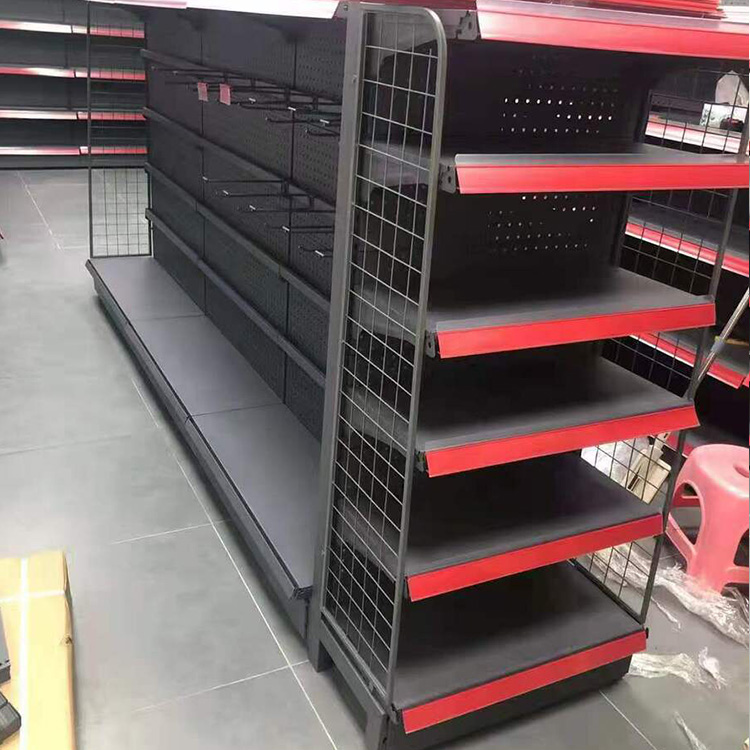 Custom Retail Store Shelf Supermarket Shelving Display Shelves for Retail Store RACK SUPERMARKET Market Shelf
