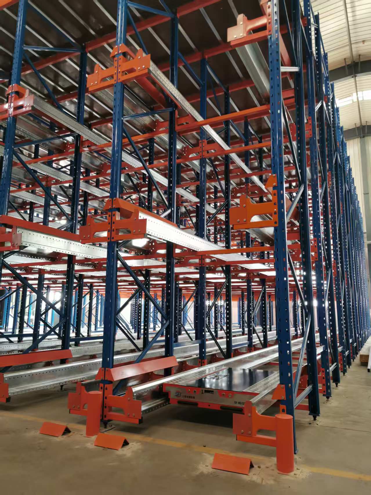 Cold Rolled Steel Hanging Heavy Three-Dimensional Intelligent Automatic Shuttle Shelves Automatic Rack System Mobile Racking
