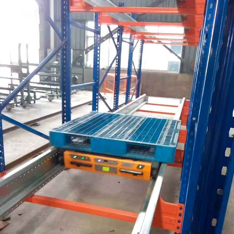 Heavy Duty Load 1000-1500kg Adjustable Radio Warehouse Pallet Shuttle Rack System