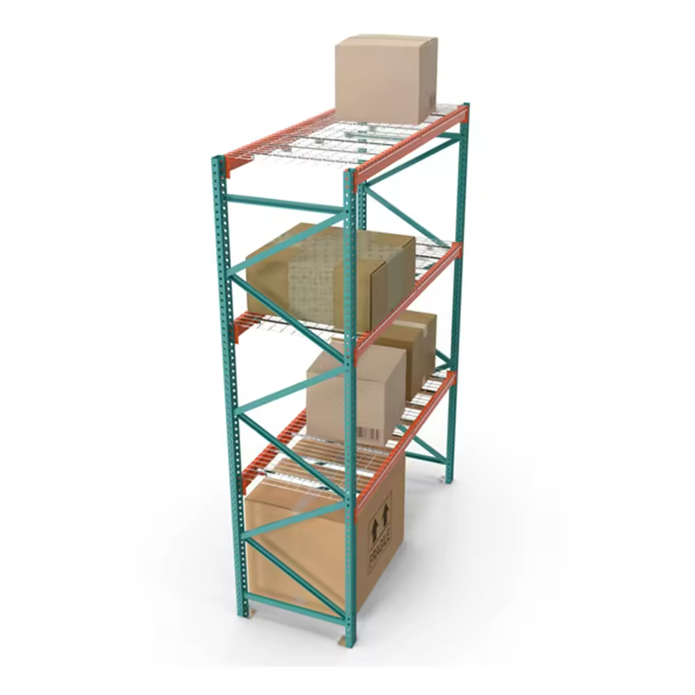Medium Storage RackingAdjustable Metal Boltless RackingCustomized Warehouse Storage Racking Systems