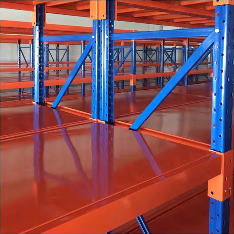 Supermarket Specific Heavy-Duty Shelves Cold-Rolled Steel Storage Solution With Corrosion Protection