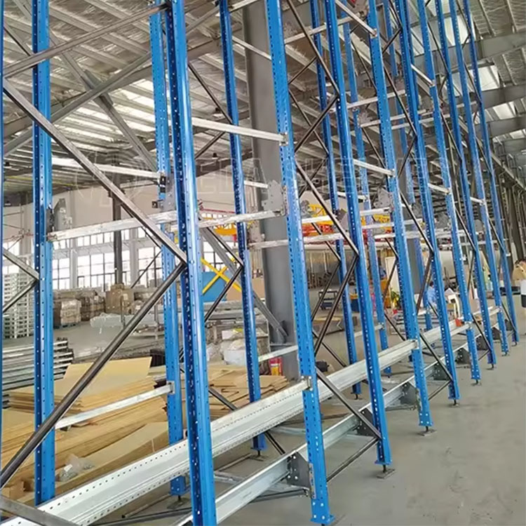Heavy Duty Load 1000-1500kg Adjustable Radio Warehouse Pallet Shuttle Rack System