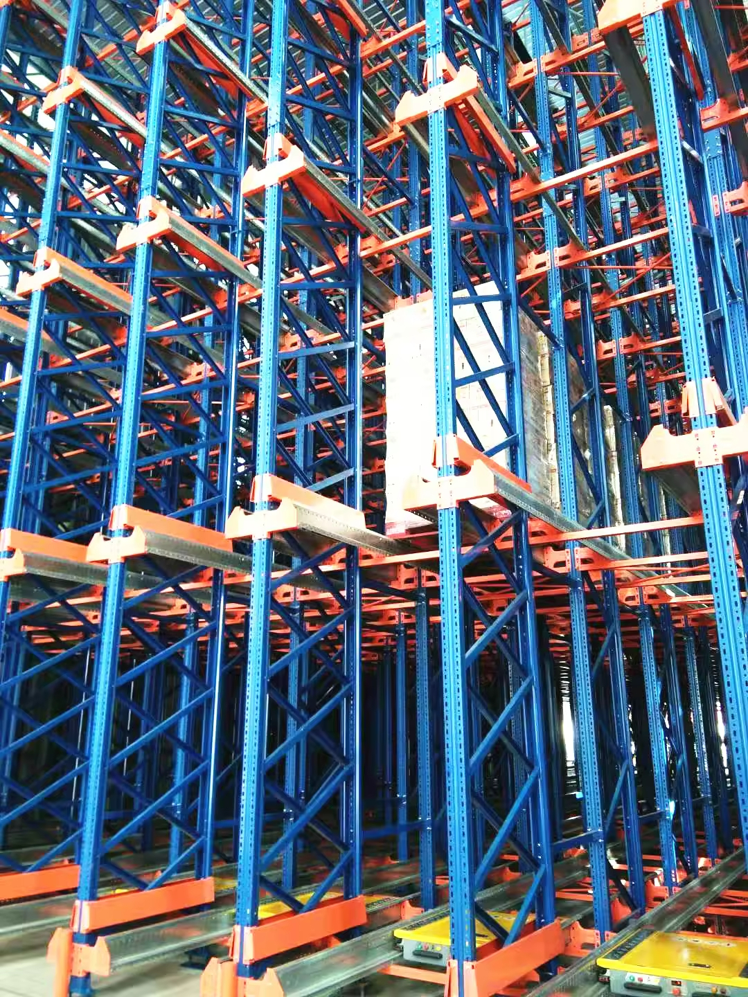 Shuttle Racking High Performance Warehouse Storage Racks Radio Shuttles Assemble Logistic Equipment Shuttle Rack
