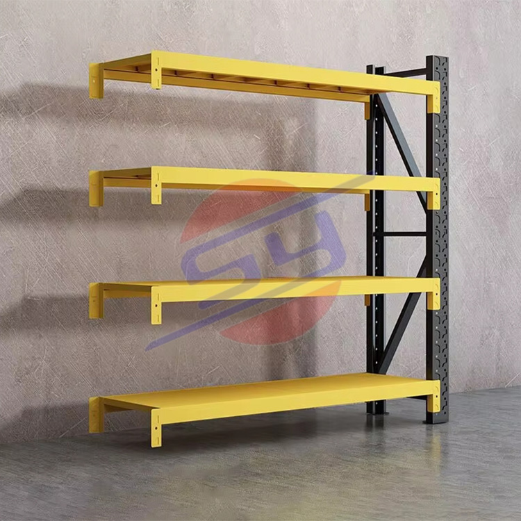 Hot Selling Durable Industrial Light Duty Racking System Metal Adjustable Storage Racks Shelving Units Shelf for Warehouse Use