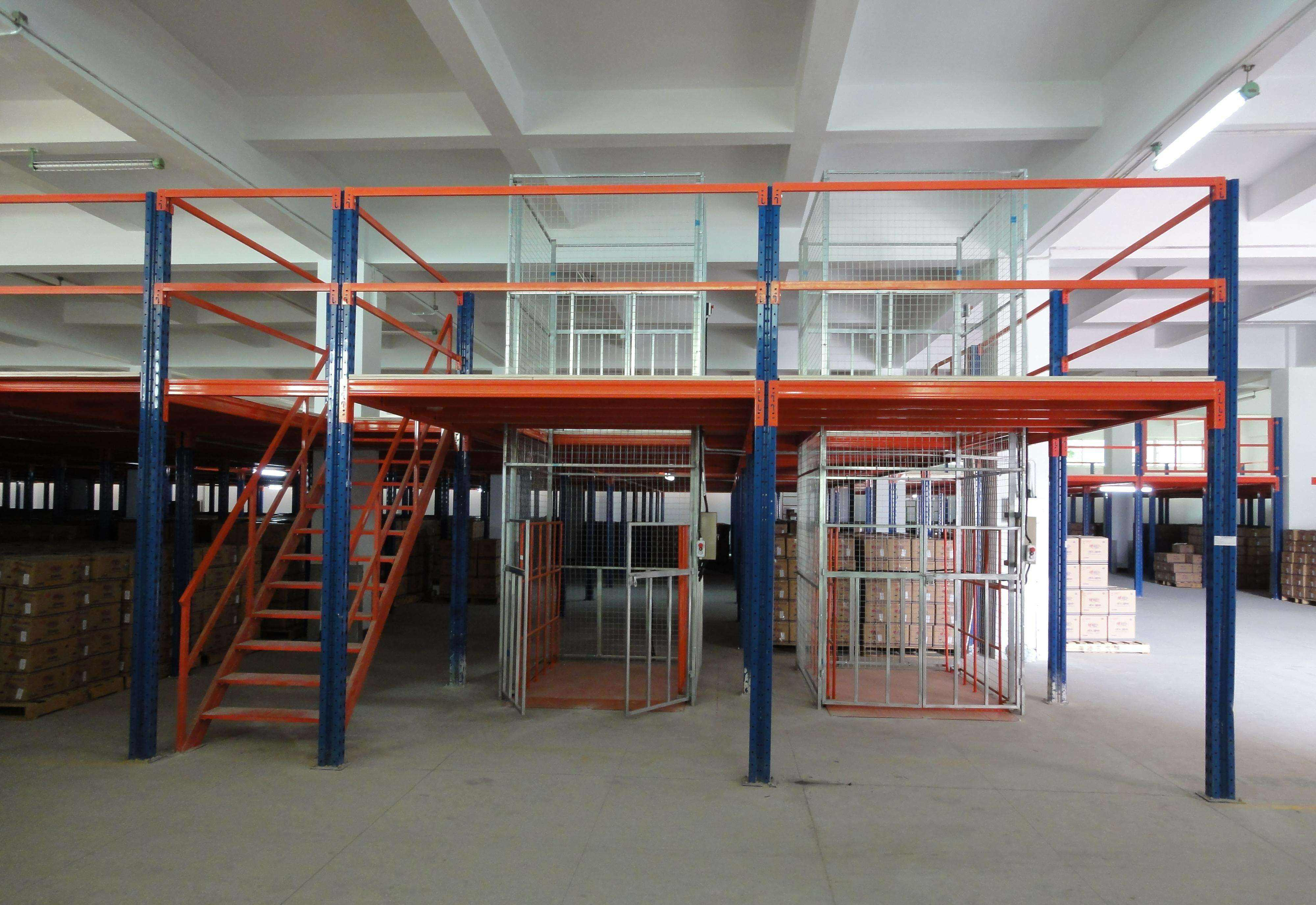 Factory Price Designed Multi-level Storage Warehouse Mezzanine Floor Industrial Warehouse Storage