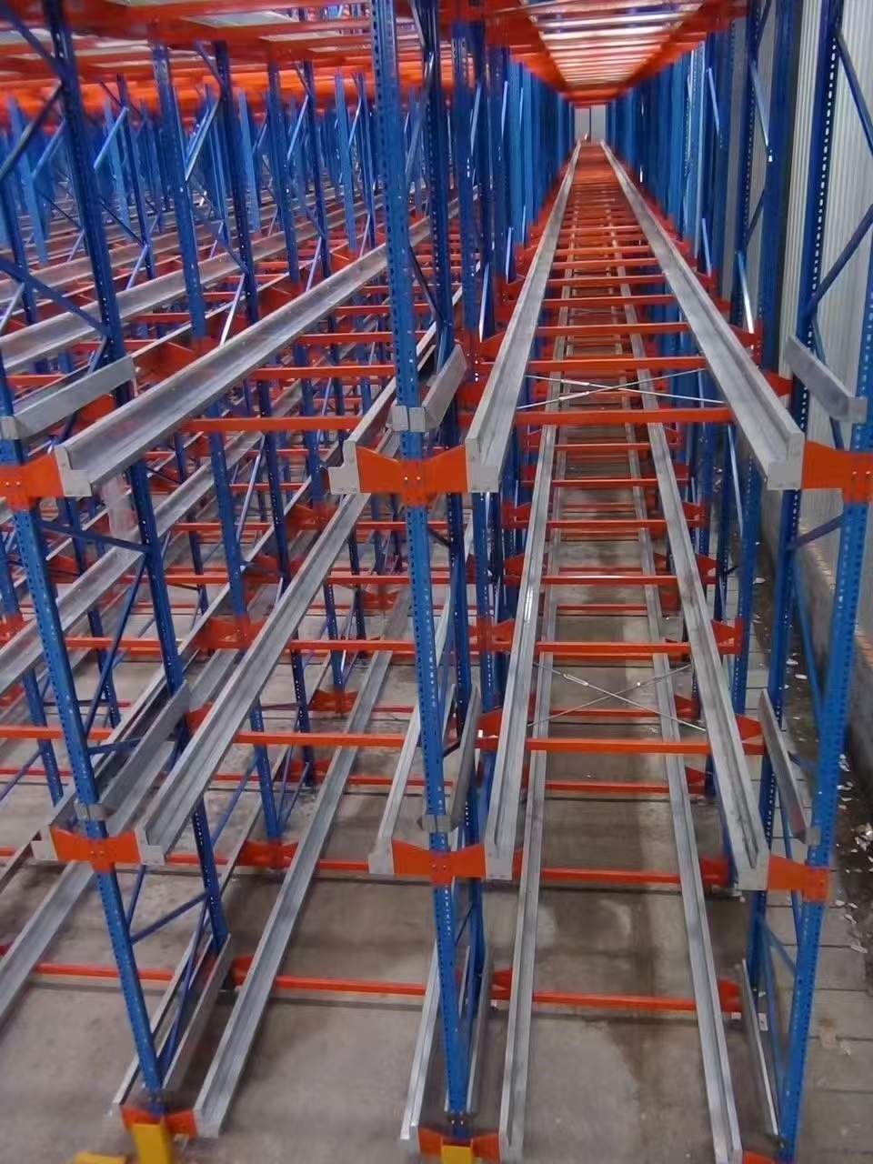 Heavy Duty Industrial Smart ASRS Warehouse Pallet Racks Automatic Forklift Radio Shuttle Car Factory Direct Sale