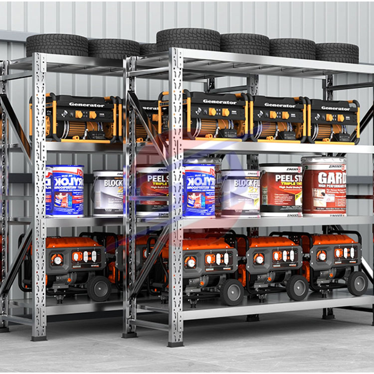 Corrosion-Resistant Steel Metal Pallet Shelf Industrial Beam Racking for Hot Storage Garage Logistics Storage Racks