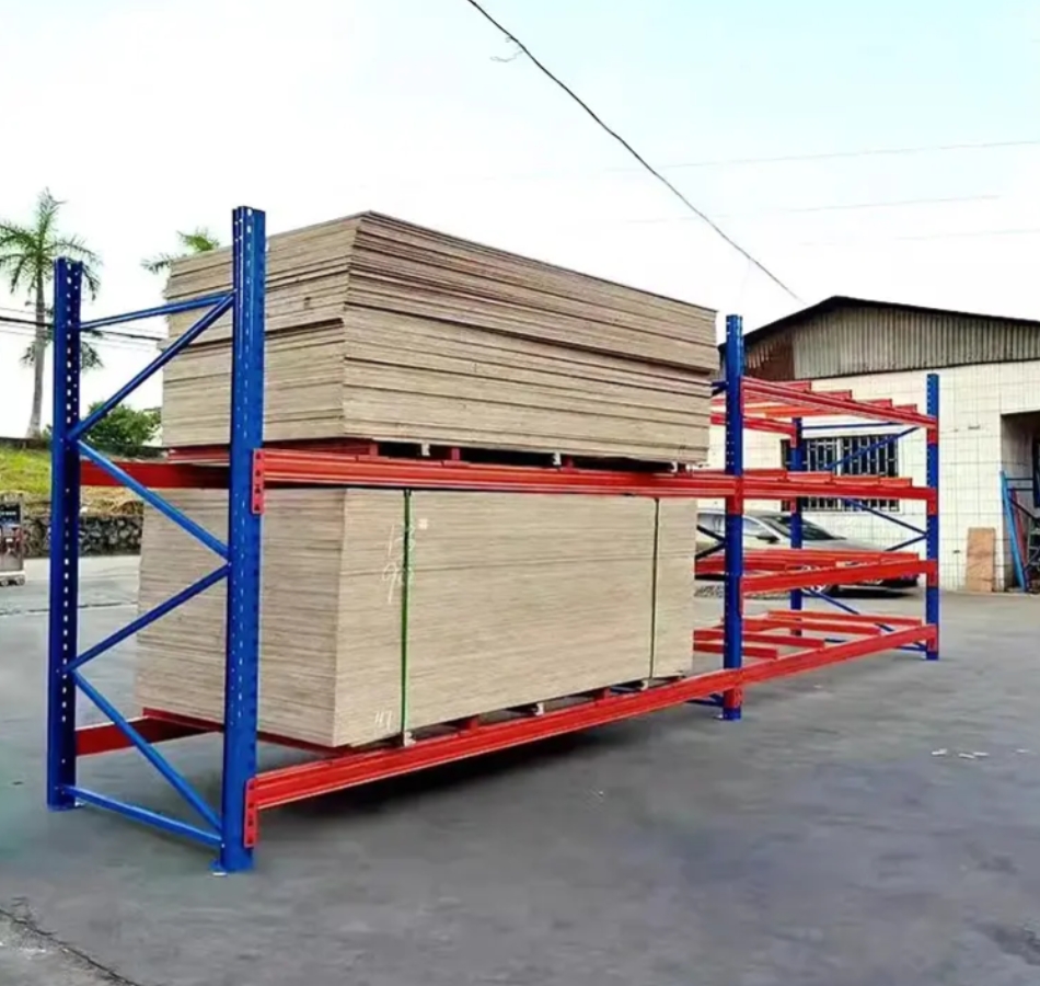 Industrial Heavy Duty Steel Beam Pallet Rack Adjustable Design Corrosion Protection CE/ISO9001 Certified Disassembly