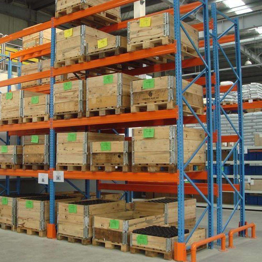 Sanyang Heavy-Duty Pallet Shelf Thickened Iron Frame Steel Laminate Warehouse Storage Beams Stacking Racks & Shelves
