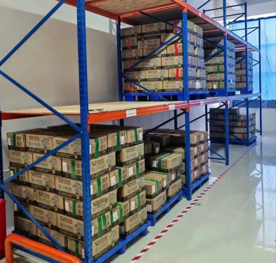 Wholesale 5 Layer Corrosion Protection Light Duty Metal Steel Warehouse Racking System with Customizable Size and Pallet Support