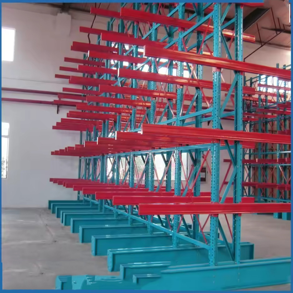 Factory Price Cold Rolled Steel Heavy Duty Cantilever Racking Corrosion Protected CE Certified Durable Multi-Level Shelves