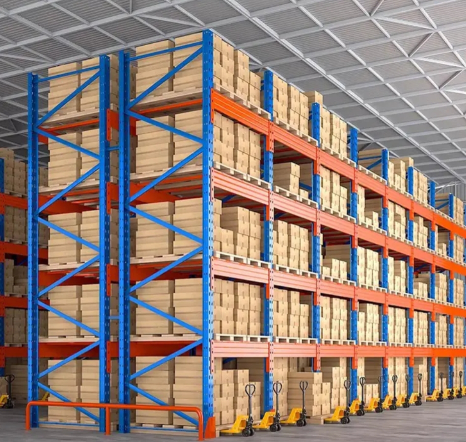 Industrial Selective Pallet Rack High Loading Steel and Plastic Storage Racking for Warehouses Selective Pallet Racking