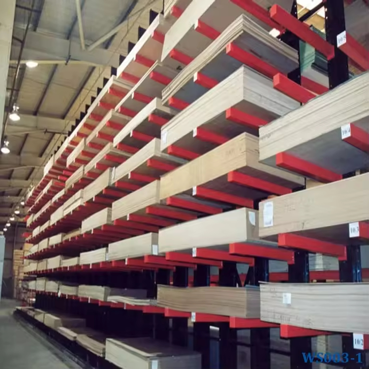 Adjustable Corrosion Protection Steel Pipe Storage Shelf Custom Warehouse Cantilever Rack System Shelves Ce Certified