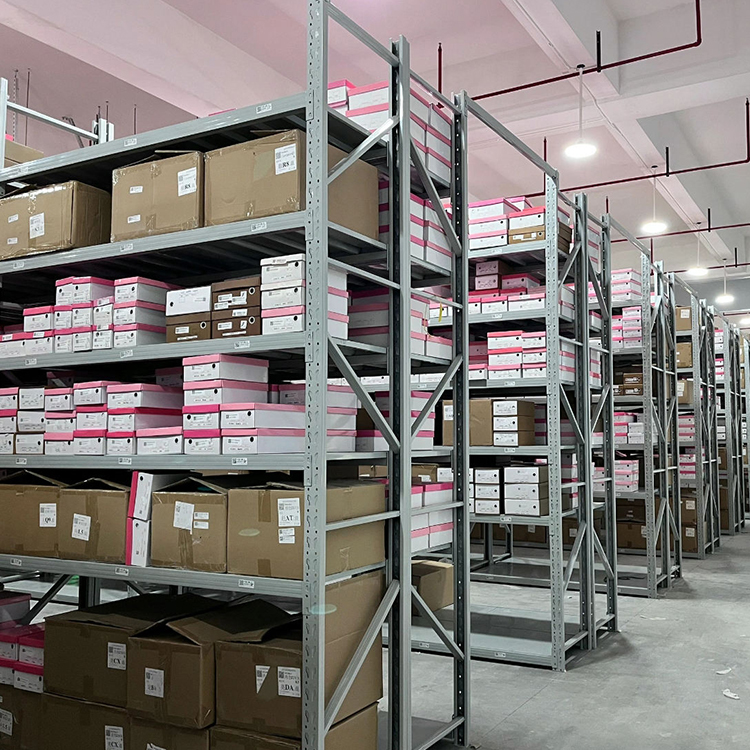 Goods Metal Light Duty Storage Racking Industrial Warehouse Storage Shelves Warehouse Storage Rack Warehouse Management Solution