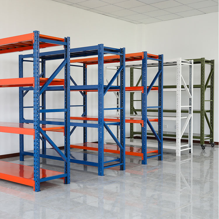 Sanyang Factory Direct Heavy-Duty Metal Rack Custom Steel Industrial Workshop Display Iron Shelves Corrosion Protection for
