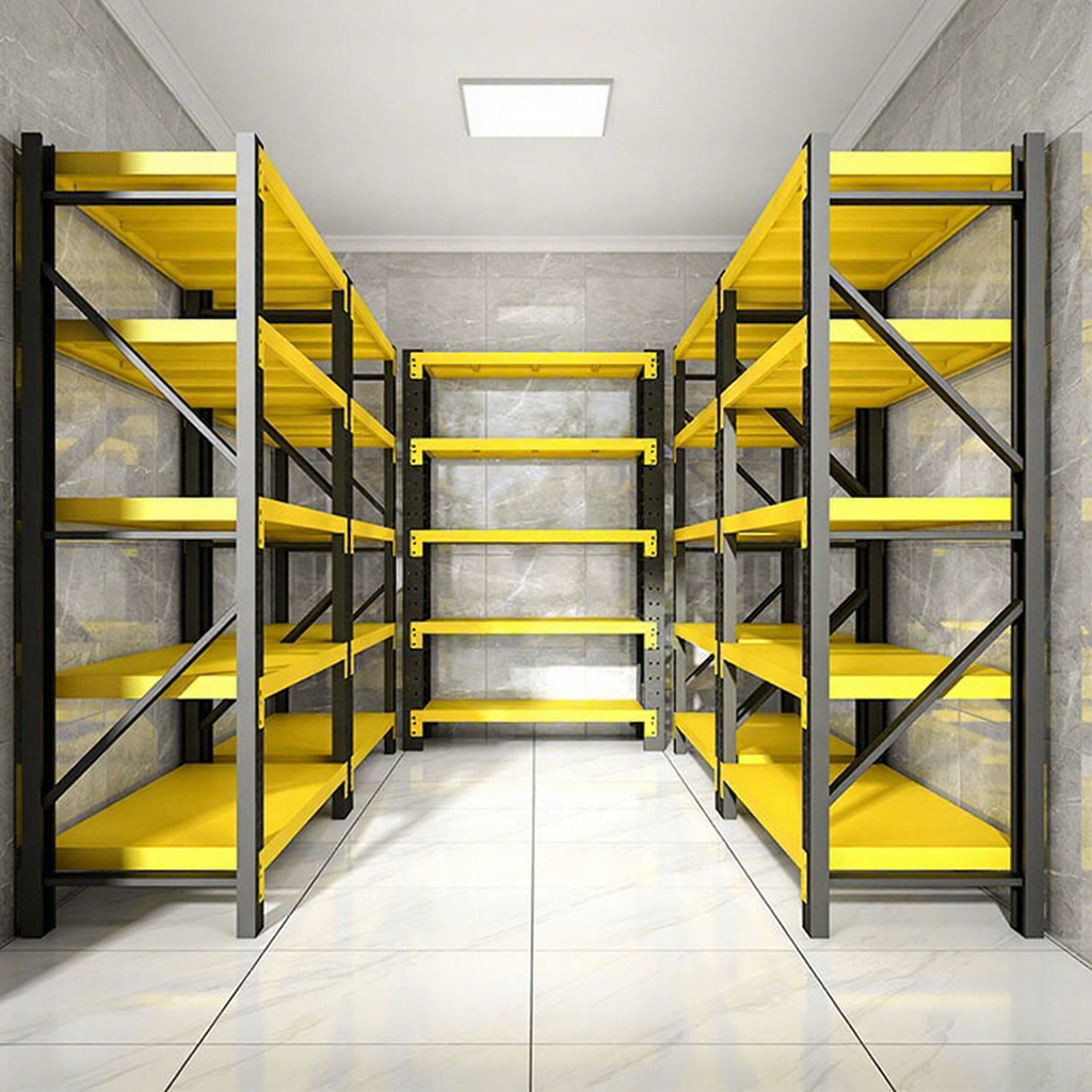 Customized Warehouse Racking Adjustable Storage Racking Units Corrosion Resistant Metal Industrial Racking Units Wall Shelf