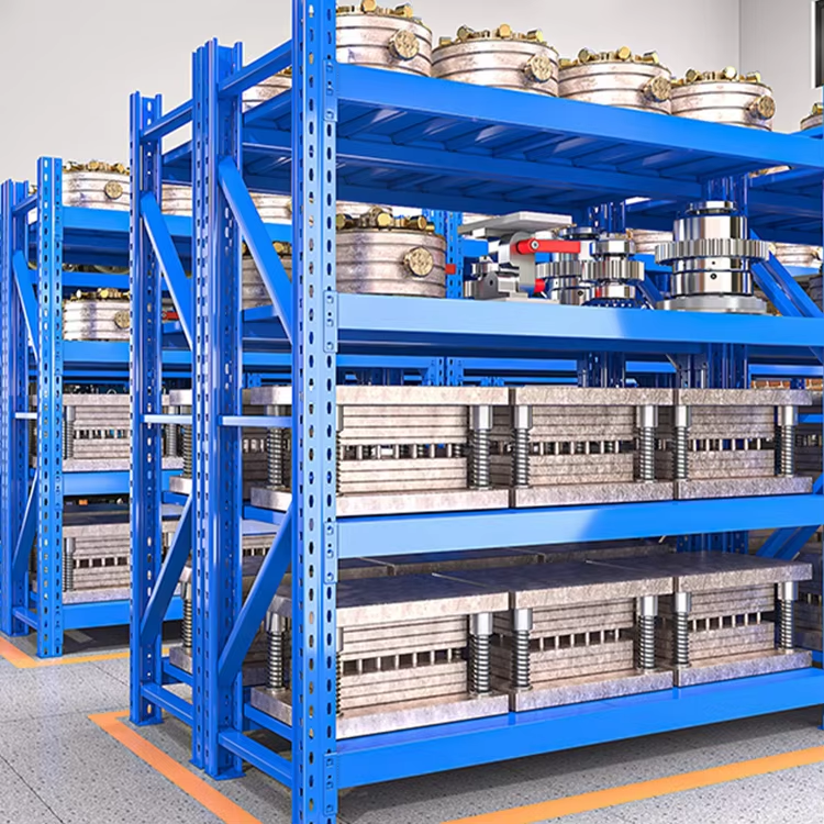 Customized Size Warehouse Racks Heavy Duty Storage Shelves Longspan Shelf for Warehouse and Industrial Steel Goods Shelf