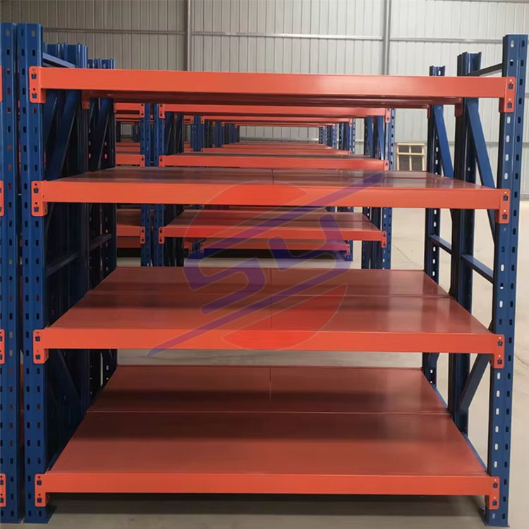 Corrosion-Resistant Steel Metal Pallet Shelf Industrial Beam Racking for Hot Storage Garage Logistics Storage Racks