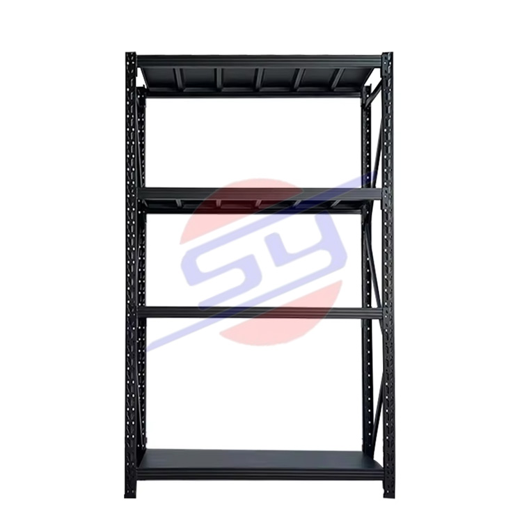 Customizable 4-Tier Metal Pallet Racking Wholesale Warehouse Steel Industrial Garage Storage Units Stacking Racks & Shelves