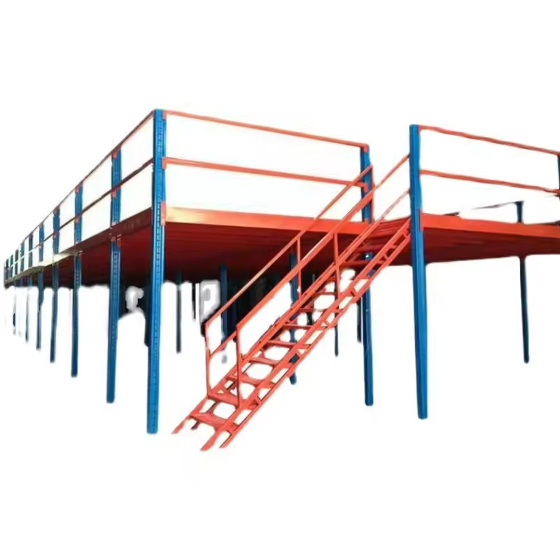 1 2 3T Warehouse Racks Heavy Duty Mezzanine 12345 Square Meter Steel Platform Mezzanine Second Floor Racking System