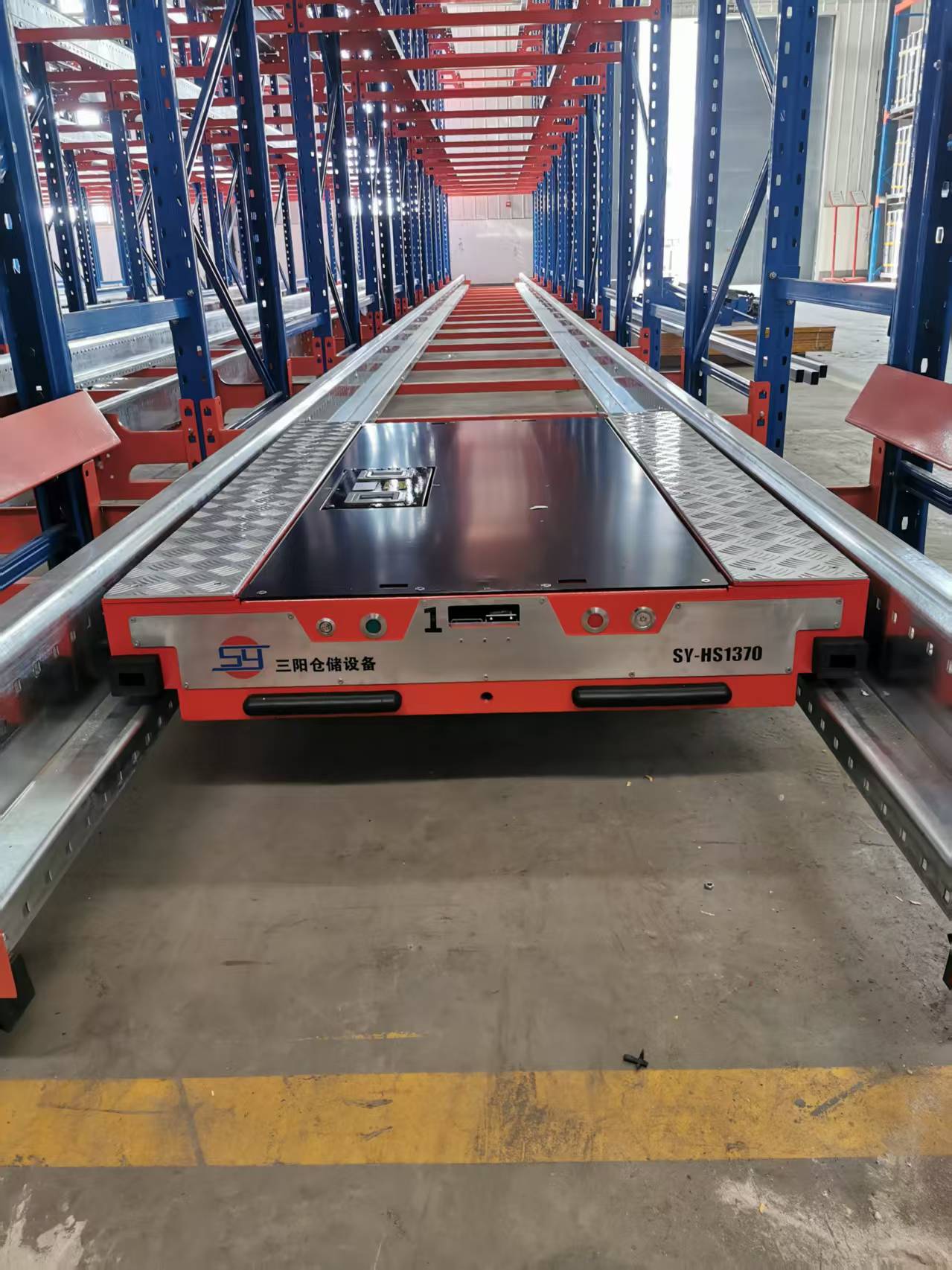 Cold Rolled Steel Hanging Heavy Three-Dimensional Intelligent Automatic Shuttle Shelves Automatic Rack System Mobile Racking
