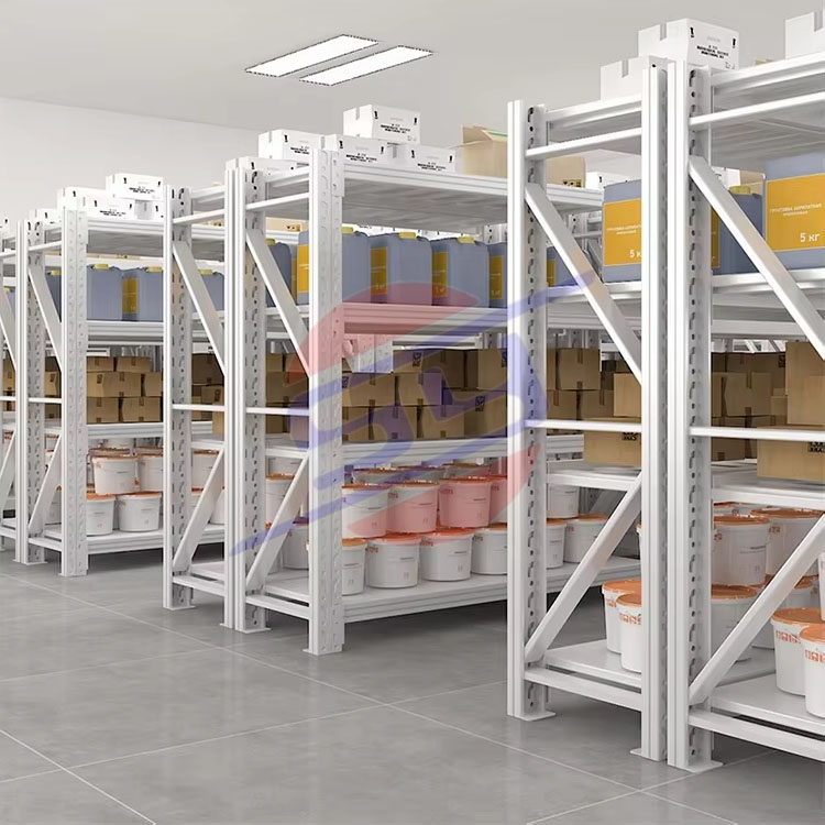 High-quality Storage Metal Shelves Light Weight Shelves Adjustable Garage Shelves Industrial Steel Shelving Units