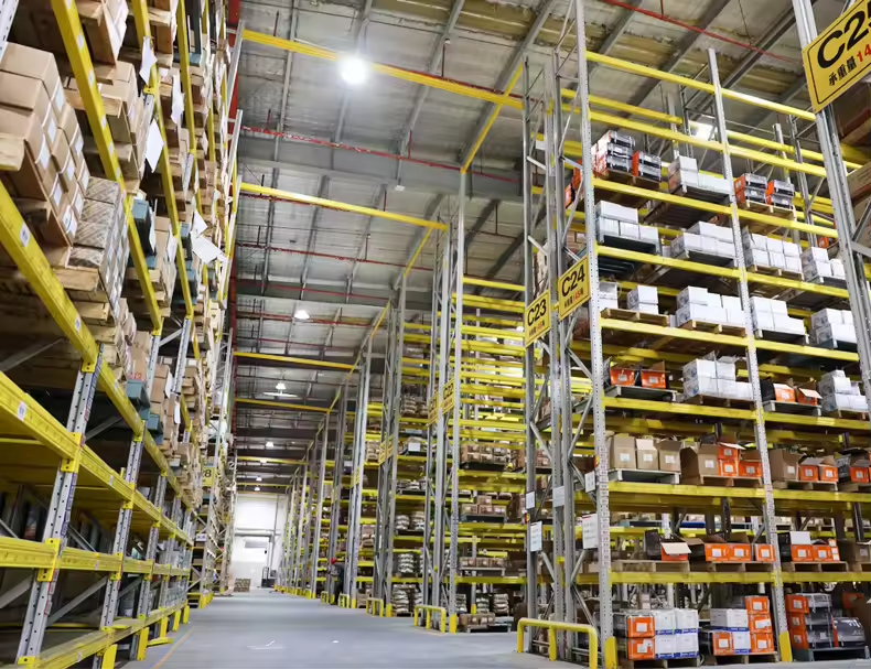 Selective Pallet Racking Industrial Metal Steel Quick Mount Beam Warehouse Storage Equipment