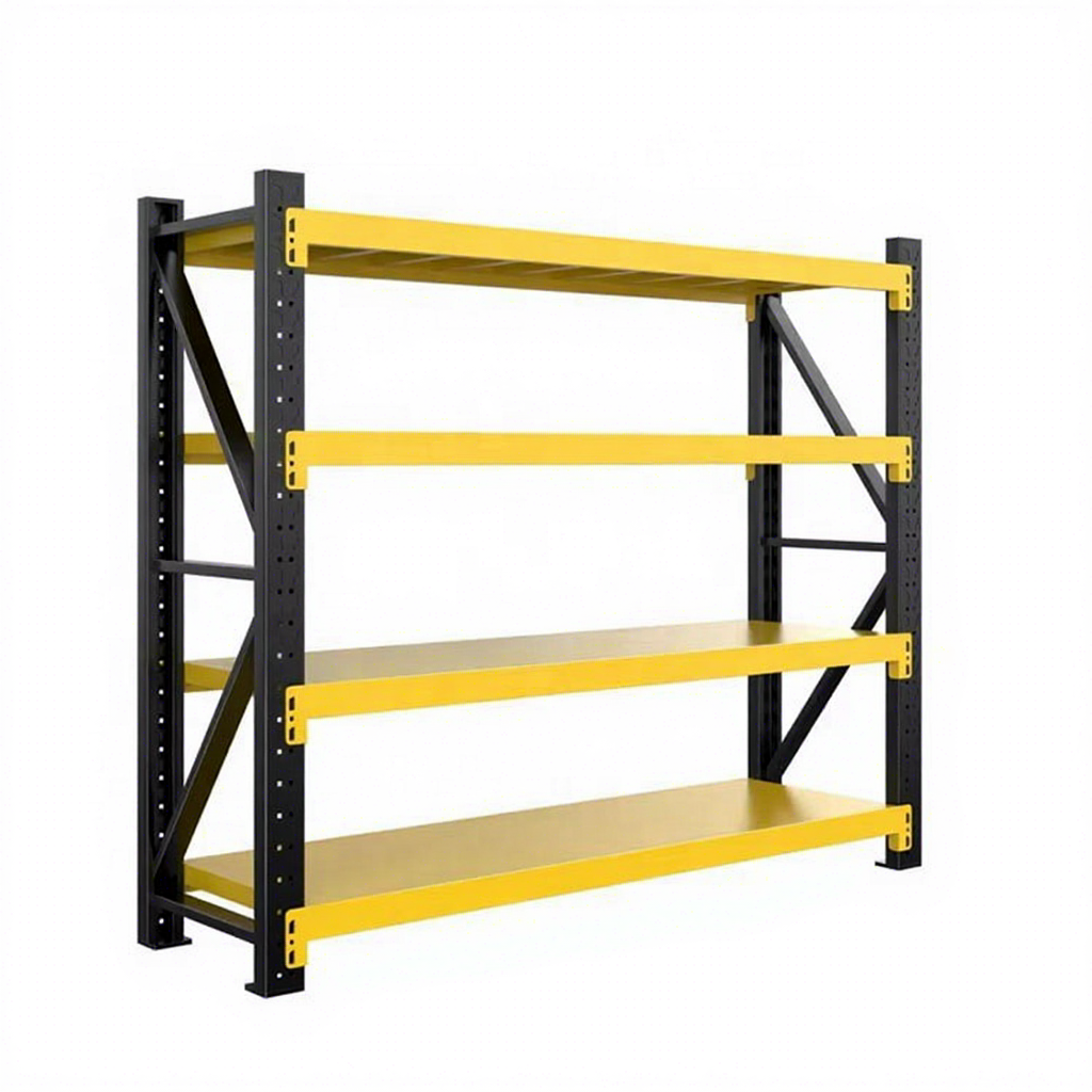 Adjustable Metal Boltless Steel Pallet Racking Corrosion Protection Feature for Garage Warehouse Warehouse Storage