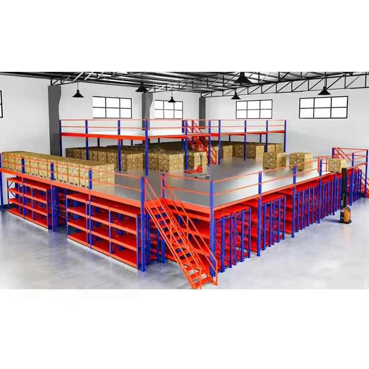 Mezzanine Floor System Multi-level Rack Steel Mezzanine Floor Racking System Platform